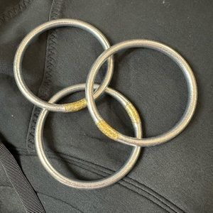 Budha Girl Silver Braclets